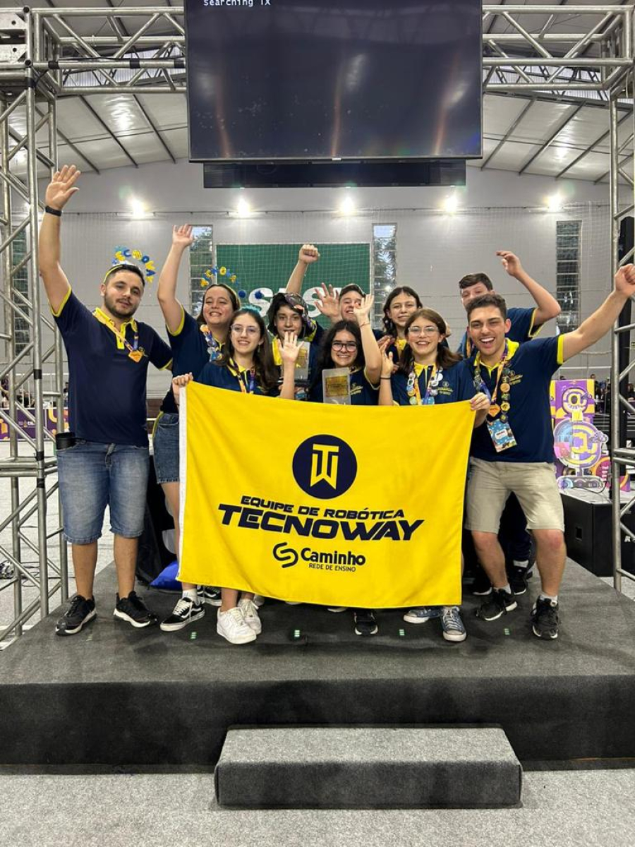 Tecnoway é a única equipe da Serra a se classificar para etapa nacional de Festival de Robótica