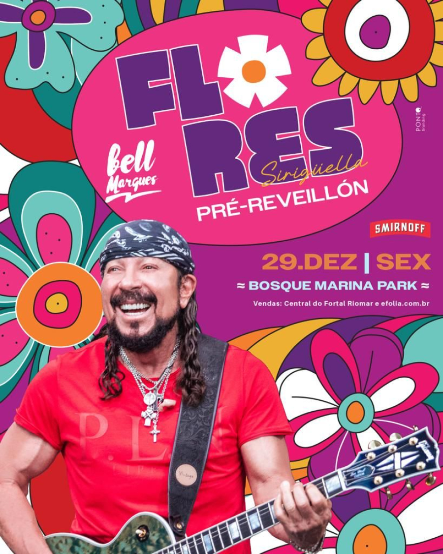 Bell Marques desembarca em Fortaleza para o tradicional pré-réveillon Flores