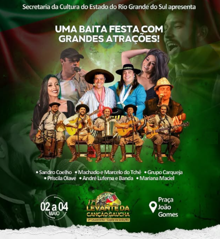 11ª Levante da canção movimenta Capão do Leão